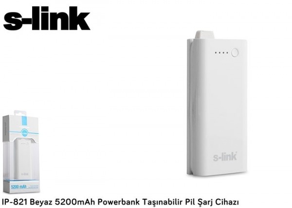S-link IP-821 5200 mAh Powerbank — ürün görseli 6