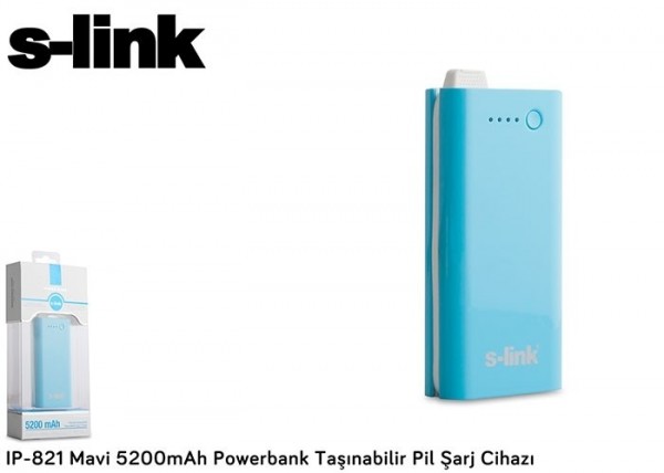 S-link IP-821 5200 mAh Powerbank — ürün görseli 11