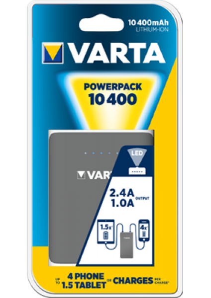 Varta PowerPack 10400 10400 mAh Powerbank (57961) — ürün görseli 4
