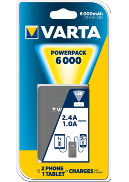 Varta PowerPack 6000 6000 mAh Powerbank — ürün görseli 4