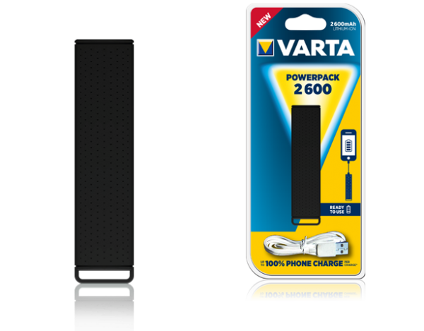 Varta PowerPack 2600 2600 mAh Powerbank (57959) — ürün görseli 3