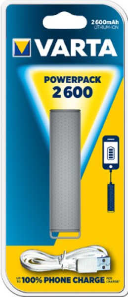Varta PowerPack 2600 2600 mAh Powerbank (57959) — ürün görseli 9