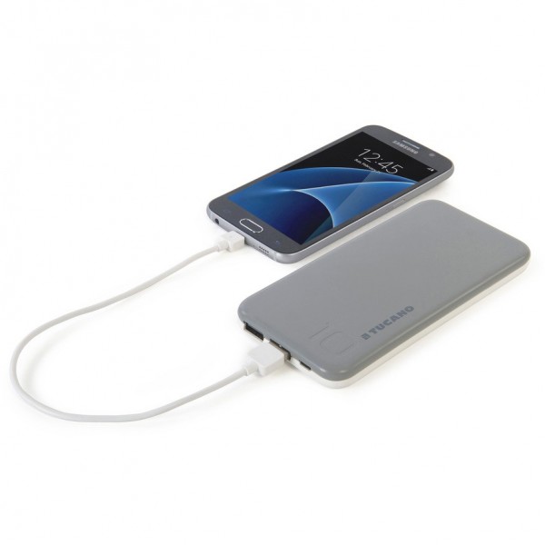 Tucano Flat Slim 100 10000 mAh Powerbank (TR-PWR100-WV) — ürün görseli 4
