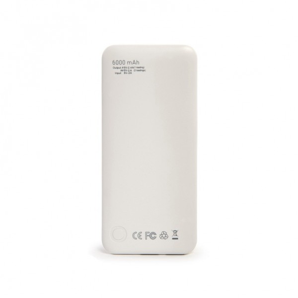 Tucano Flat Slim 60 6000 mAh Powerbank (TR-PWR60-WY) — ürün görseli 10