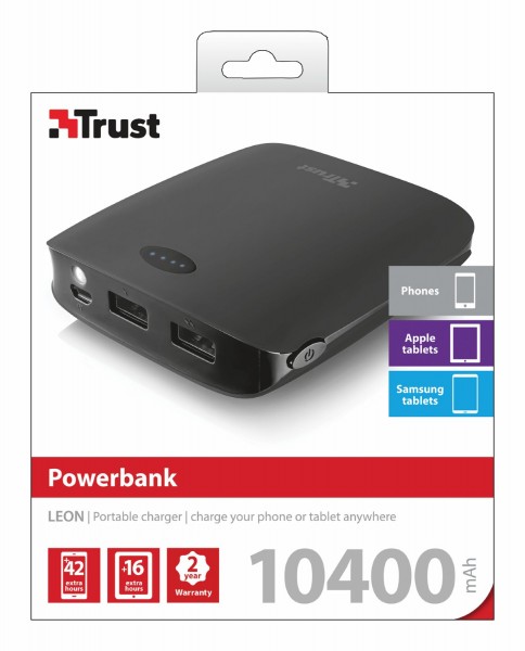 Trust Leon 10400 10400 mAh Powerbank (20616) — ürün görseli 6
