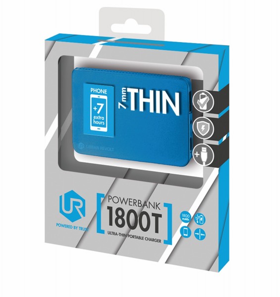 Trust Urban Revolt Ultra-Thin 1800T 1800 mAh Powerbank (20253) — ürün görseli 24
