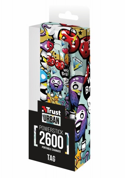 Trust Urban PowerStick Tag 2600 2600 mAh Powerbank (20866) — ürün görseli 5