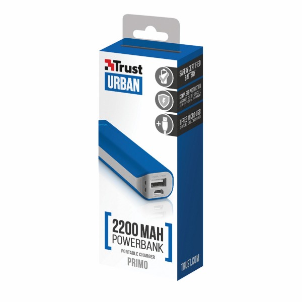 Trust Urban Primo 2200 2200 mAh Powerbank (21221) — ürün görseli 10