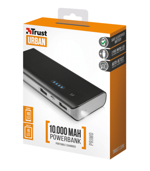 Trust Urban Primo 10000 mAh Powerbank (21149) — ürün görseli 15