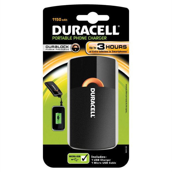 Duracell DUPP3H 1150 mAh Powerbank — ürün görseli 3