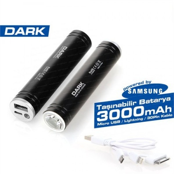 Dark 3000 3000 mAh Powerbank (DK-AC-PB3000) — ürün görseli 13