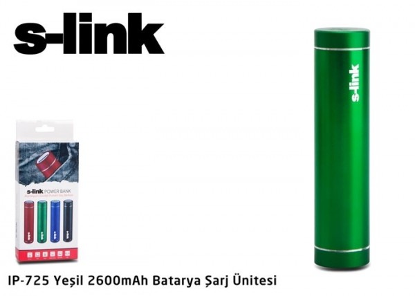 S-link IP-725 2600 mAh Powerbank — ürün görseli 10