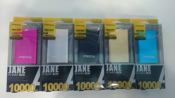 Proda PowerBox Jane Metal 10000 10000 mAh Powerbank — ürün görseli 3