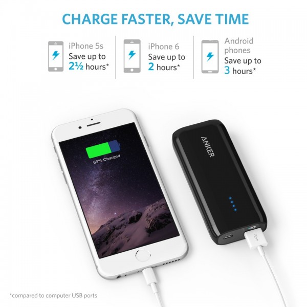 Anker Astro E1 5200 mAh Powerbank — ürün görseli 4