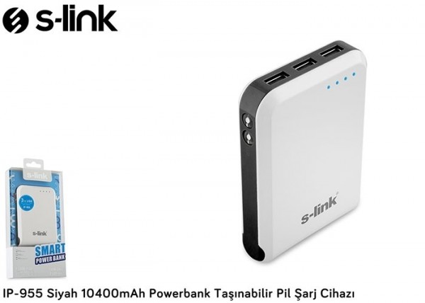 S-link IP-955 10400 mAh Powerbank — ürün görseli 11
