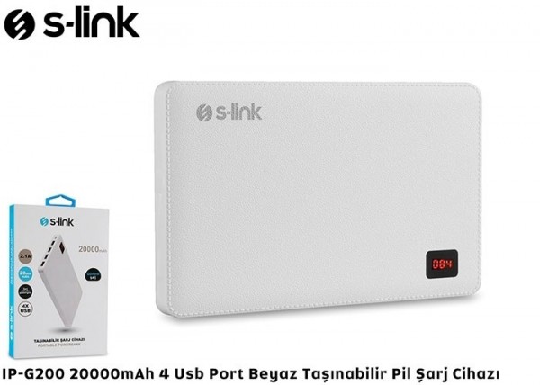 S-link IP-G200 20000 mAh Powerbank — ürün görseli 5
