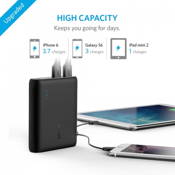 Anker PowerCore 10400 10400 mAh Powerbank (A1214011) — ürün görseli 3
