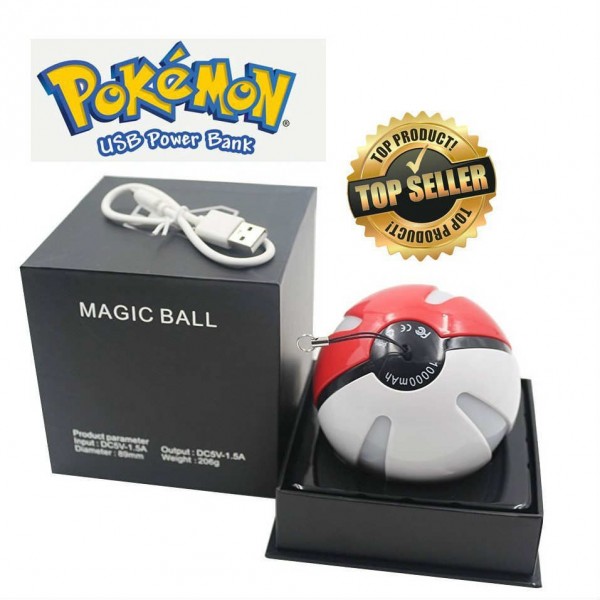 Magic Ball Pokemon Go 10000 10000 mAh Powerbank — ürün görseli 3