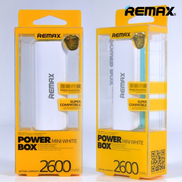 Remax PowerBox Mini White 2600 mAh Powerbank — ürün görseli 11