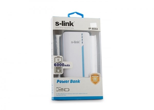 S-link IP-6044 6000 mAh Powerbank — ürün görseli 8