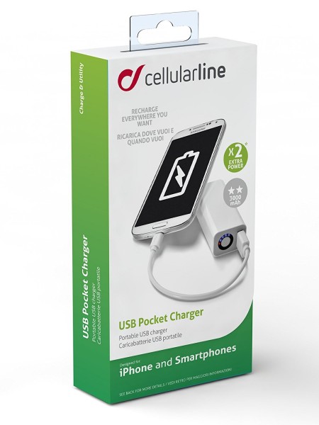 CellularLine Pocket Charger 3000 3000 mAh Powerbank (POCKETCHG3000) — ürün görseli 7