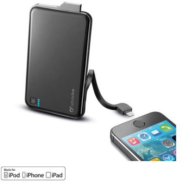 Cellularline FreePower Slim 5000 Lightning 5000 mAh Powerbank — ürün görseli 3