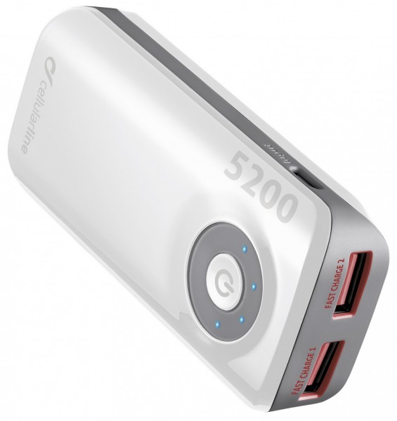 CellularLine FreePower Dual 5200 5200 mAh Powerbank (FREEPOWER5200)