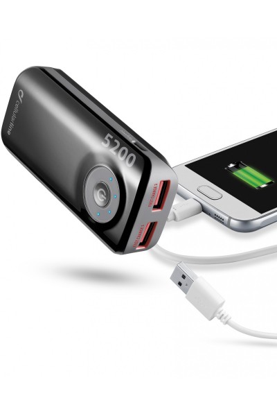 CellularLine FreePower Dual 5200 5200 mAh Powerbank (FREEPOWER5200) — ürün görseli 5