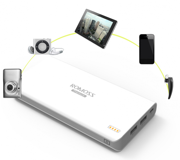 Romoss sailing 6 20800 mAh Powerbank (PH60-301) — ürün görseli 4