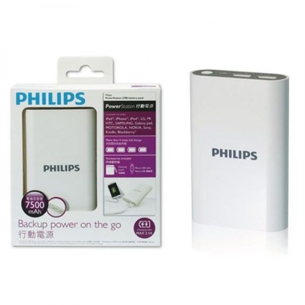 Philips DLP7503 7500 mAh Powerbank (DLP7503/97) — ürün görseli 2