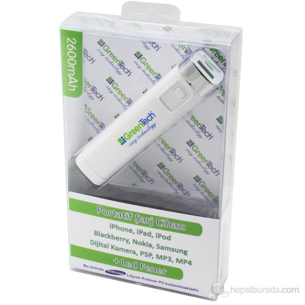 GreenTech GT-PB12 2600 mAh Powerbank — ürün görseli 6