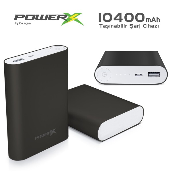Codegen A10 PowerX 10400 10400 mAh Powerbank — ürün görseli 6