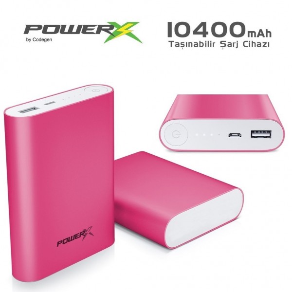 Codegen A10 PowerX 10400 10400 mAh Powerbank — ürün görseli 5