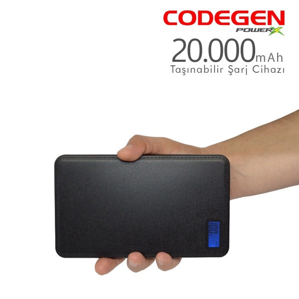 Codegen X20 PowerX 20000 20000 mAh Powerbank — ürün görseli 4