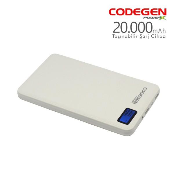Codegen X20 PowerX 20000 20000 mAh Powerbank — ürün görseli 8