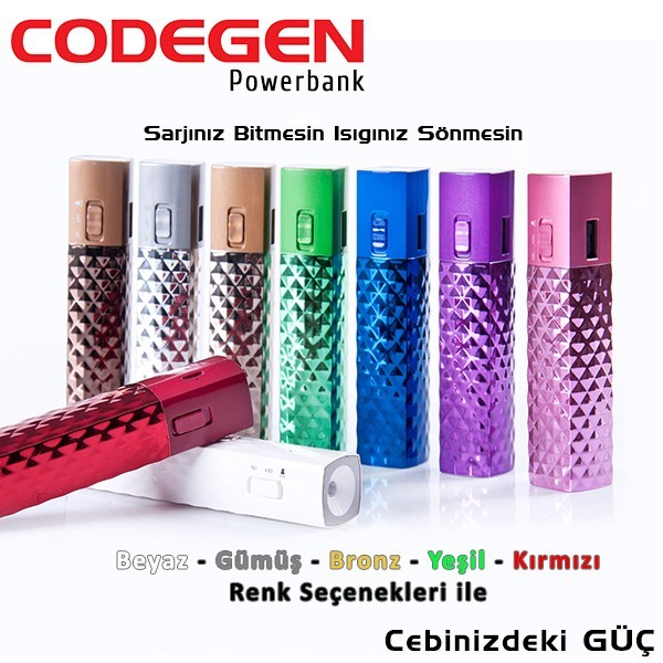 Codegen IF-28 PowerX 2800 2800 mAh Powerbank — ürün görseli 8