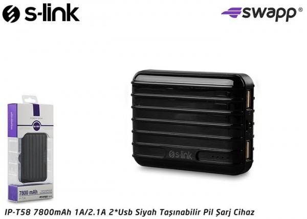 S-link Swapp IP-T58 7800 mAh Powerbank — ürün görseli 9