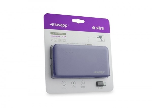 S-link Swapp IP-L44 12000 mAh Powerbank — ürün görseli 10