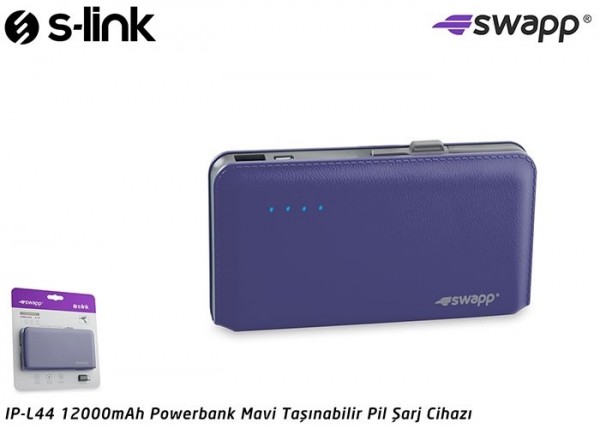S-link Swapp IP-L44 12000 mAh Powerbank — ürün görseli 9