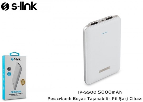 S-link IP-S500 5000 mAh Powerbank — ürün görseli 8