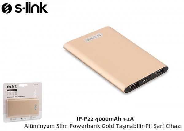 S-link IP-P22 4000 mAh Powerbank — ürün görseli 7