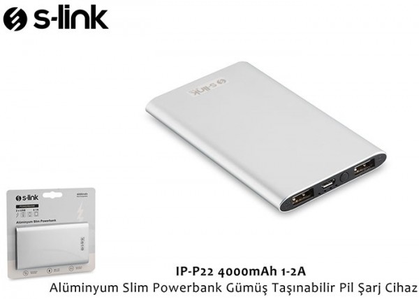 S-link IP-P22 4000 mAh Powerbank — ürün görseli 15
