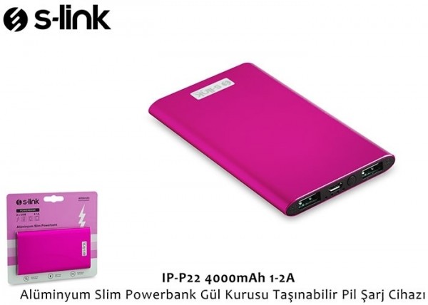 S-link IP-P22 4000 mAh Powerbank — ürün görseli 11