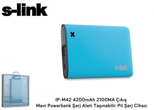 S-link IP-M42 4200 mAh Powerbank — ürün görseli 12