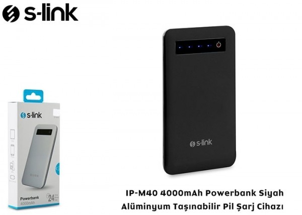 S-link IP-M40 4000 mAh Powerbank — ürün görseli 9