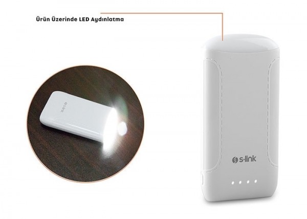 S-link IP-844 8000 mAh Powerbank — ürün görseli 7