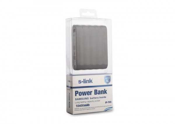 S-link IP-755 10400 mAh Powerbank — ürün görseli 10