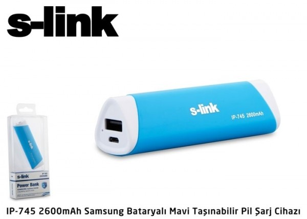S-link IP-745 2600 mAh Powerbank — ürün görseli 5