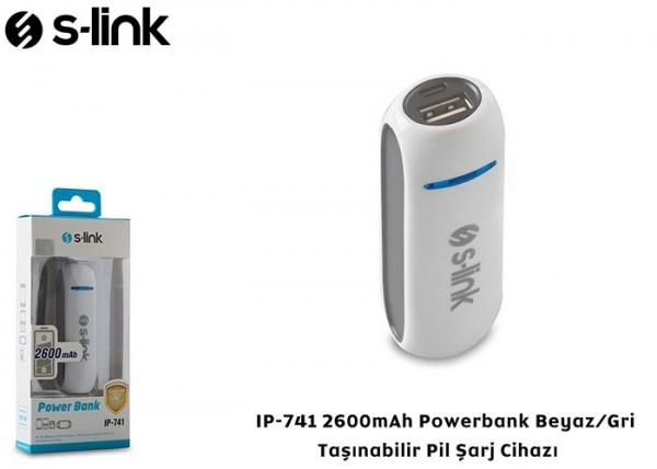 S-link IP-741 2600 mAh Powerbank — ürün görseli 5