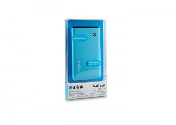 S-link IP-6000 6200 mAh Powerbank — ürün görseli 12